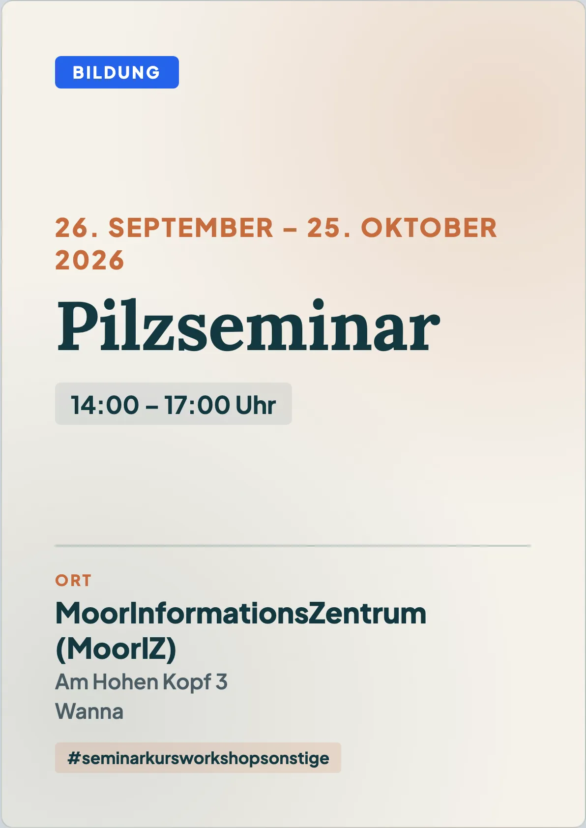 Pilzseminar