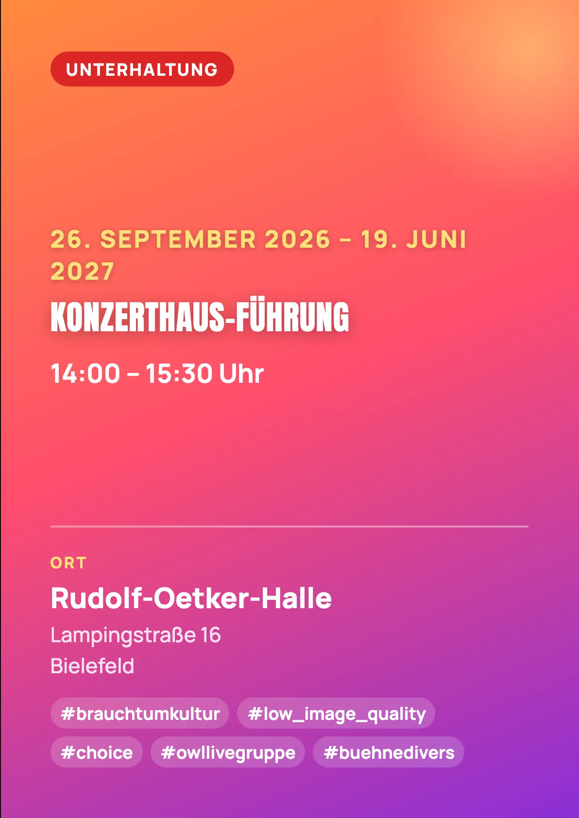 Konzerthaus-Führung
