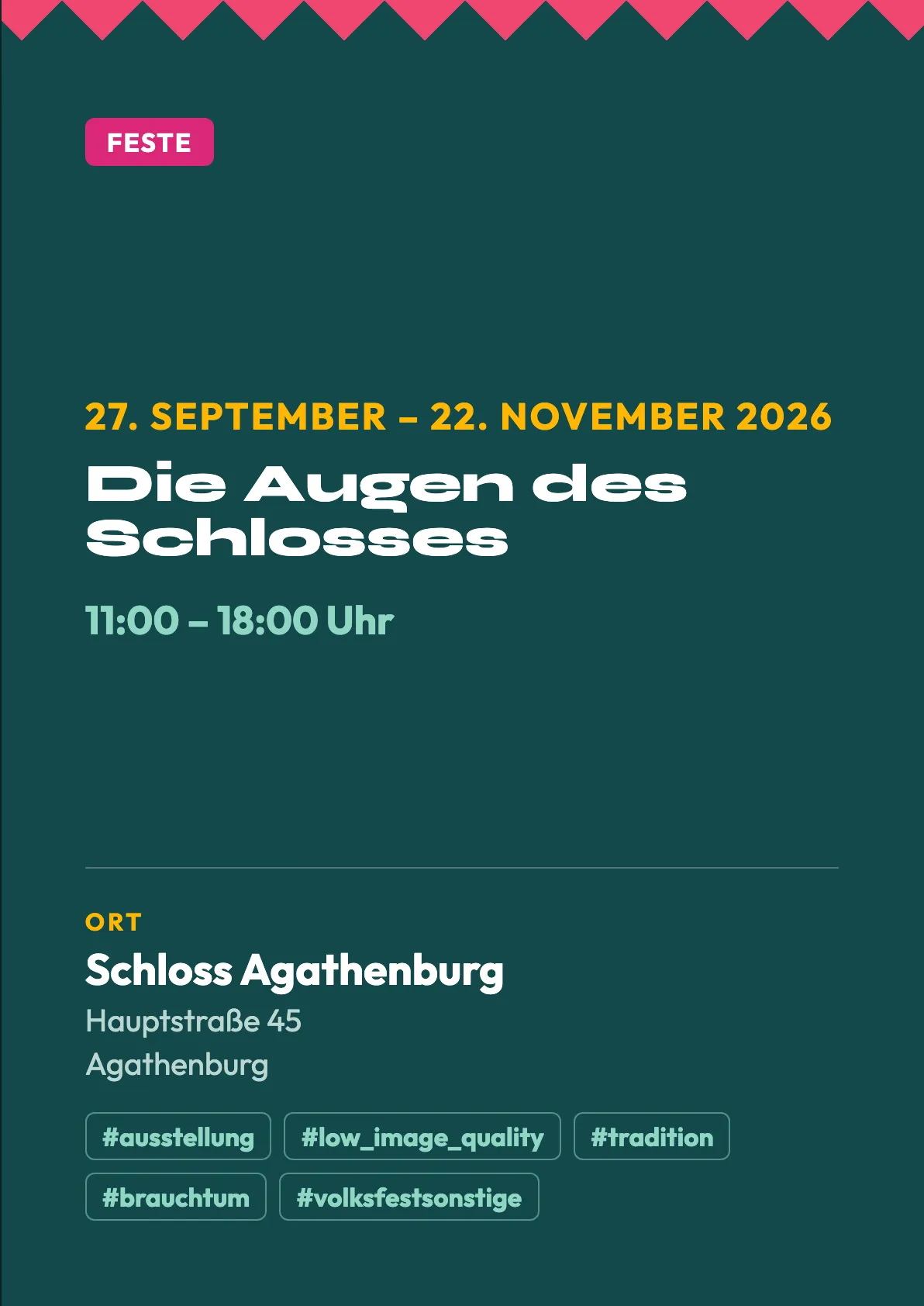 Die Augen des Schlosses