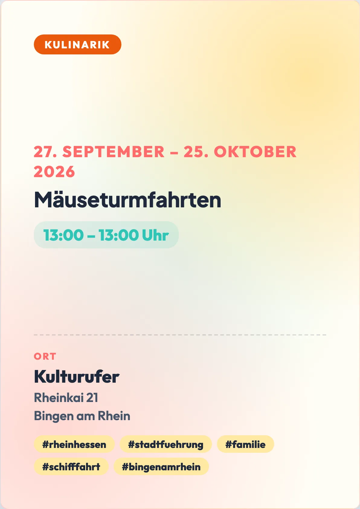 Mäuseturmfahrten