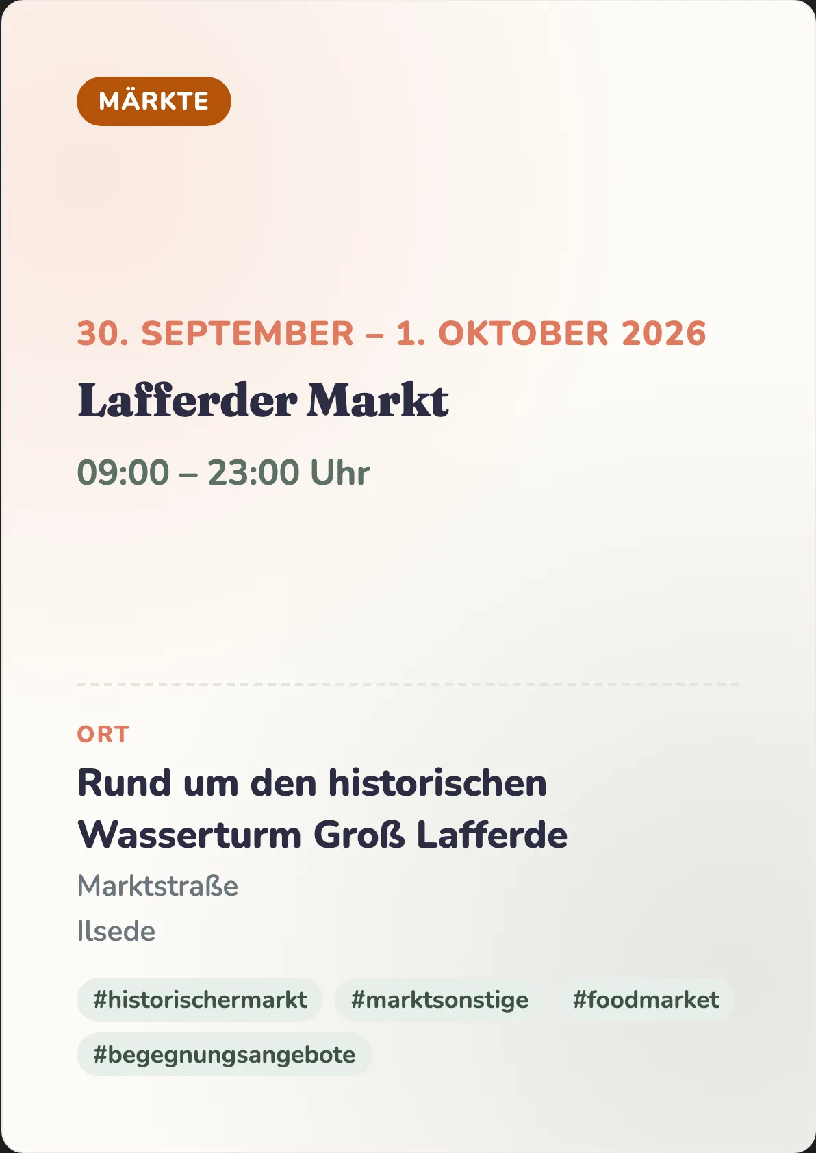 Lafferder Markt