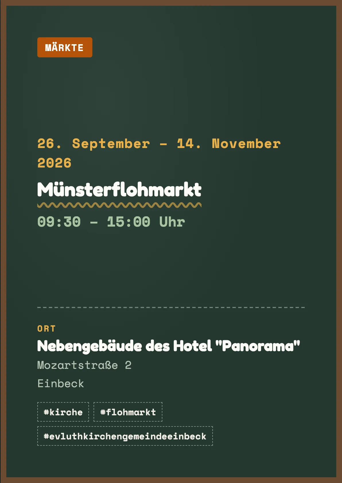 Münsterflohmarkt