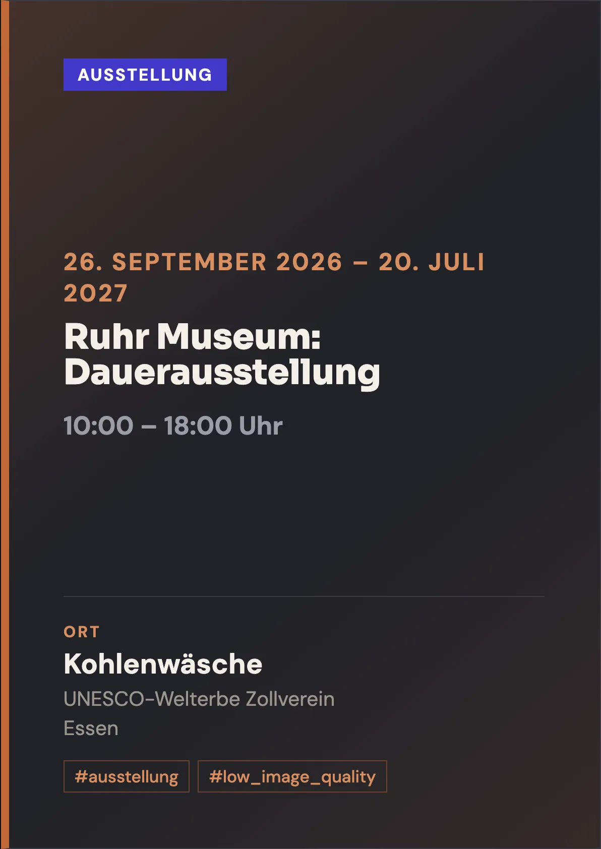 Ruhr Museum: Dauerausstellung