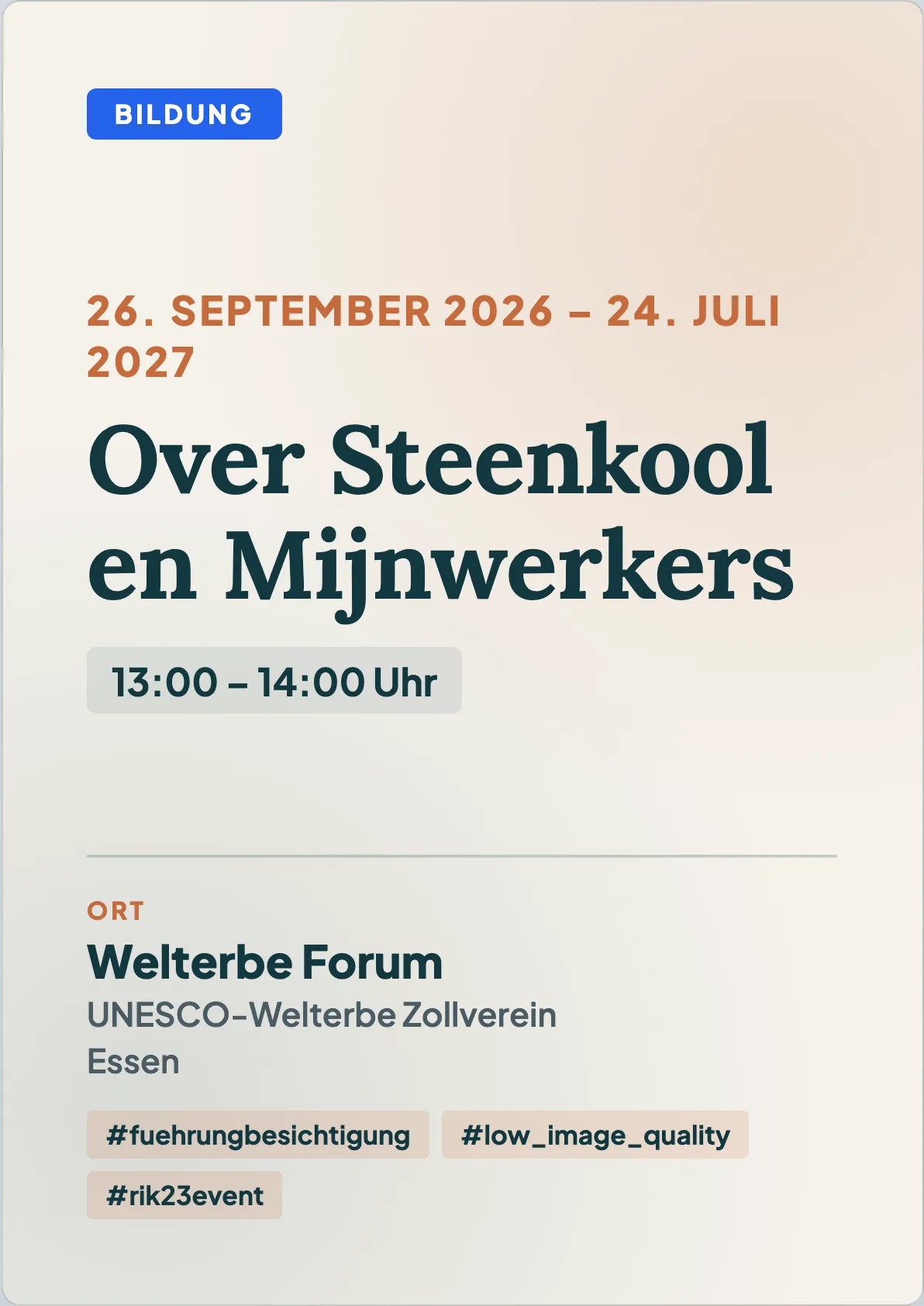 Over Steenkool en Mijnwerkers