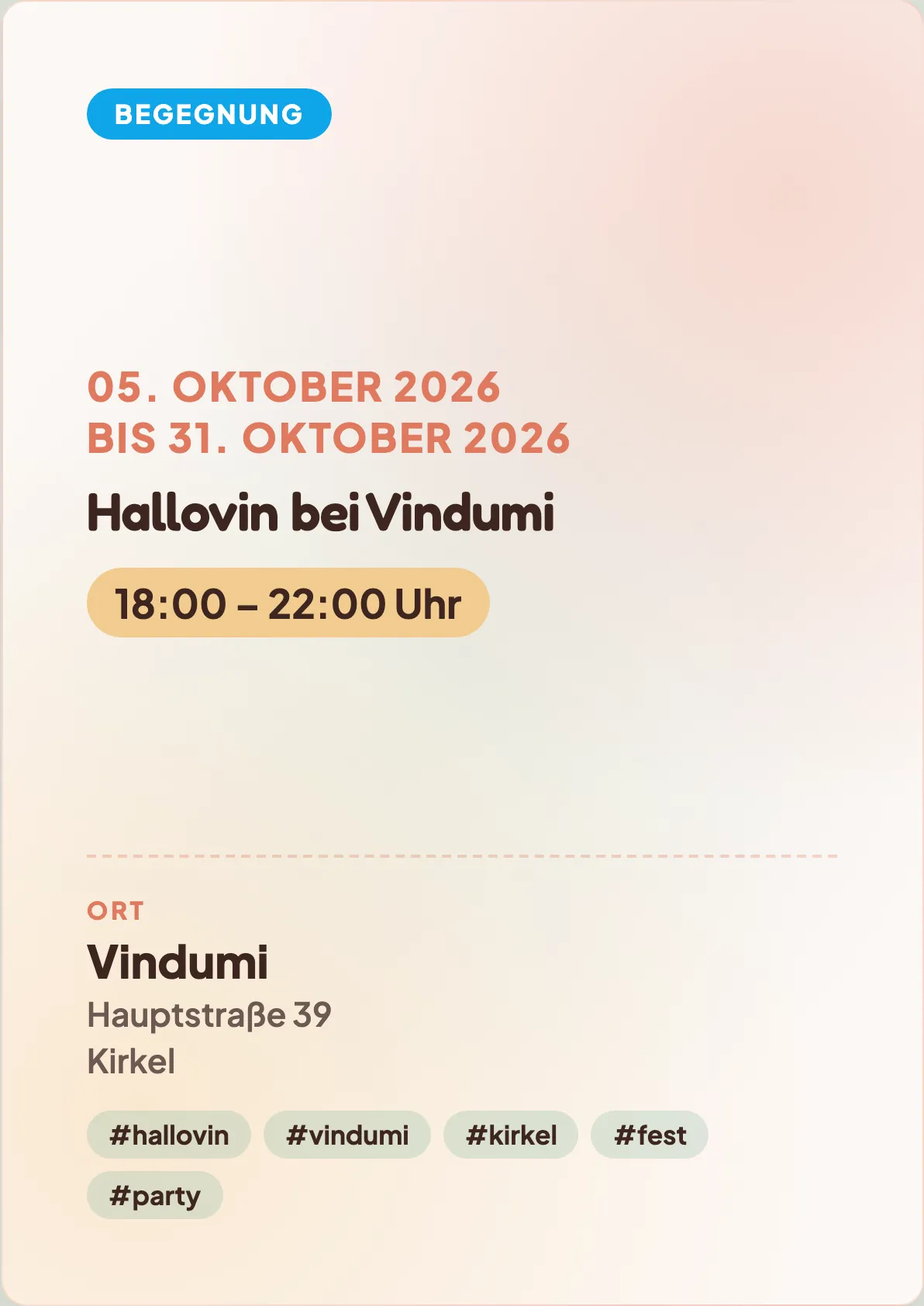 Hallovin bei Vindumi